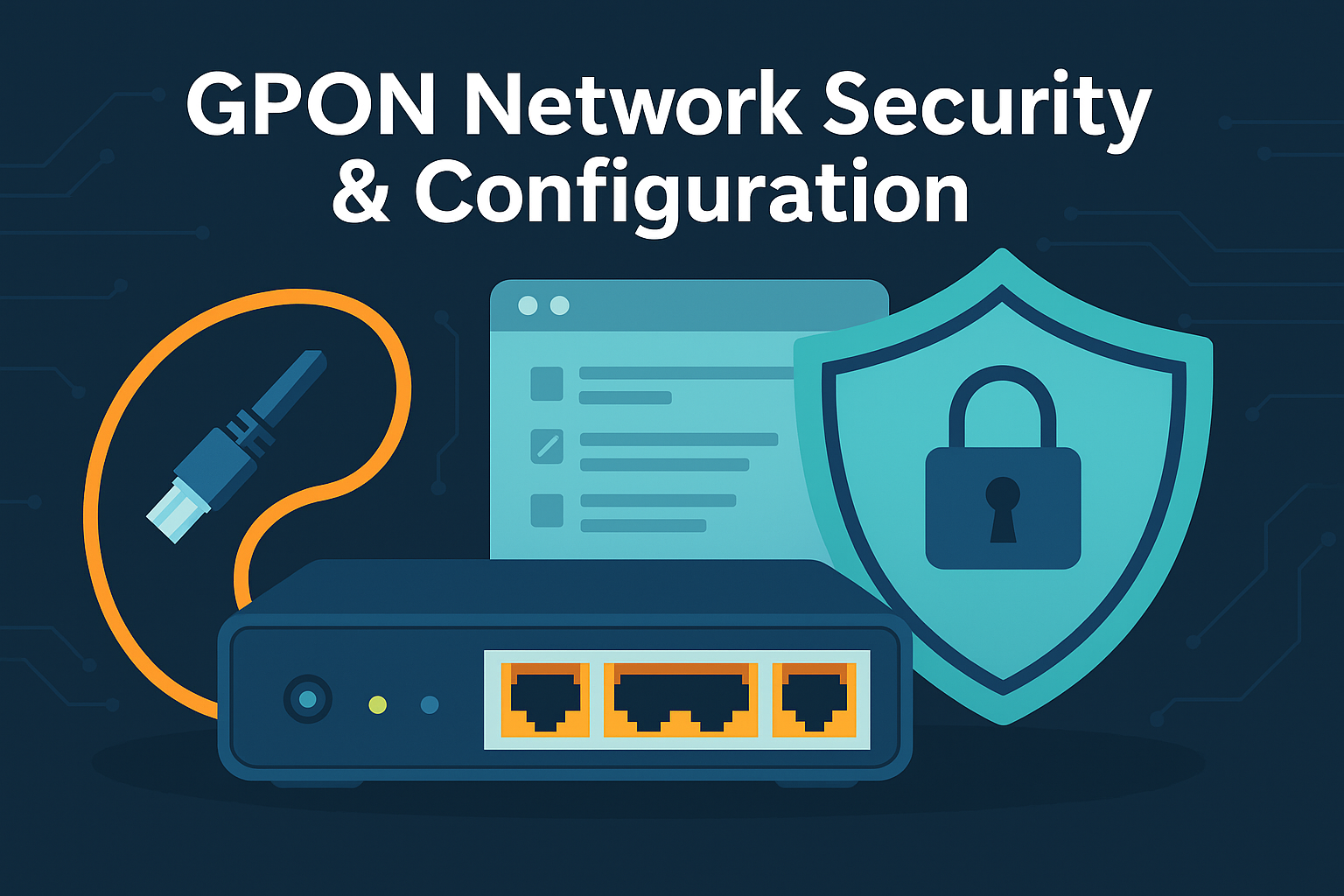 Securing GPON